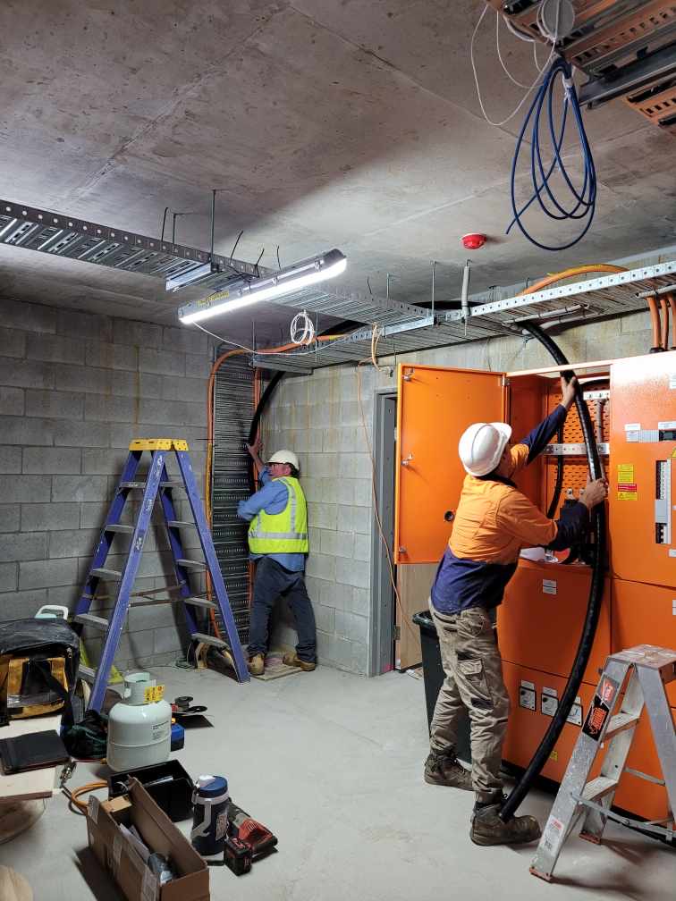 Level 2 Electrician northern NSW underground Power Installation