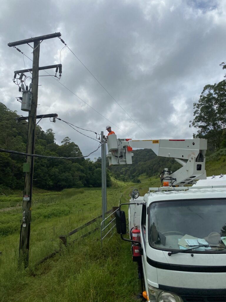 Rural Property Power Upgrade New Connection Level 2 Electrician