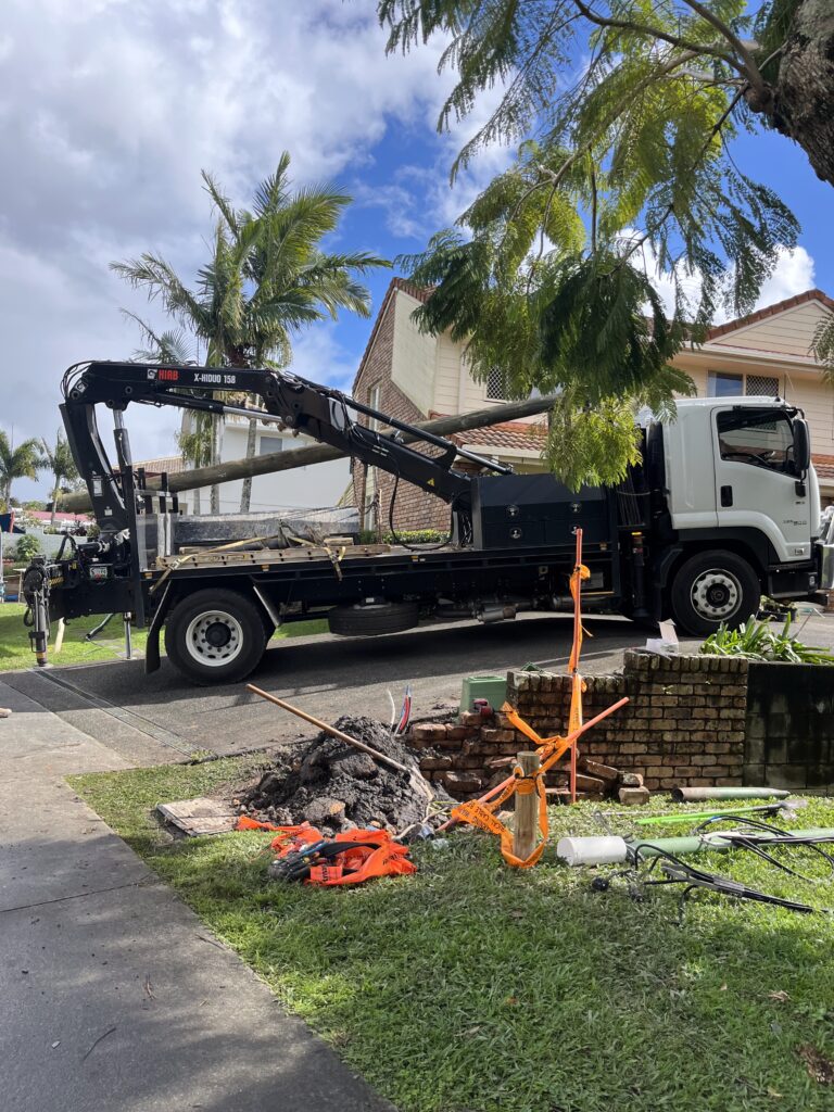 Underground power installation Northern NSW